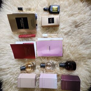 Tom Ford, Chanel, Bottega Perfume Travel/Samples